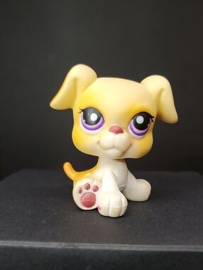 LPS Littlest Pet Shop #451 Tan Boxer 2007